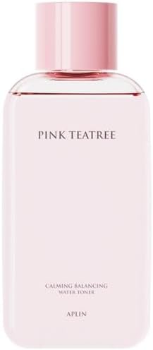 APLIN Pink Tea Tree Daily Toner 150mL/5.07 Fl. Oz, CICA, Hyaluronic Acid, Korean Skin Care, Moisturizing, Soothing