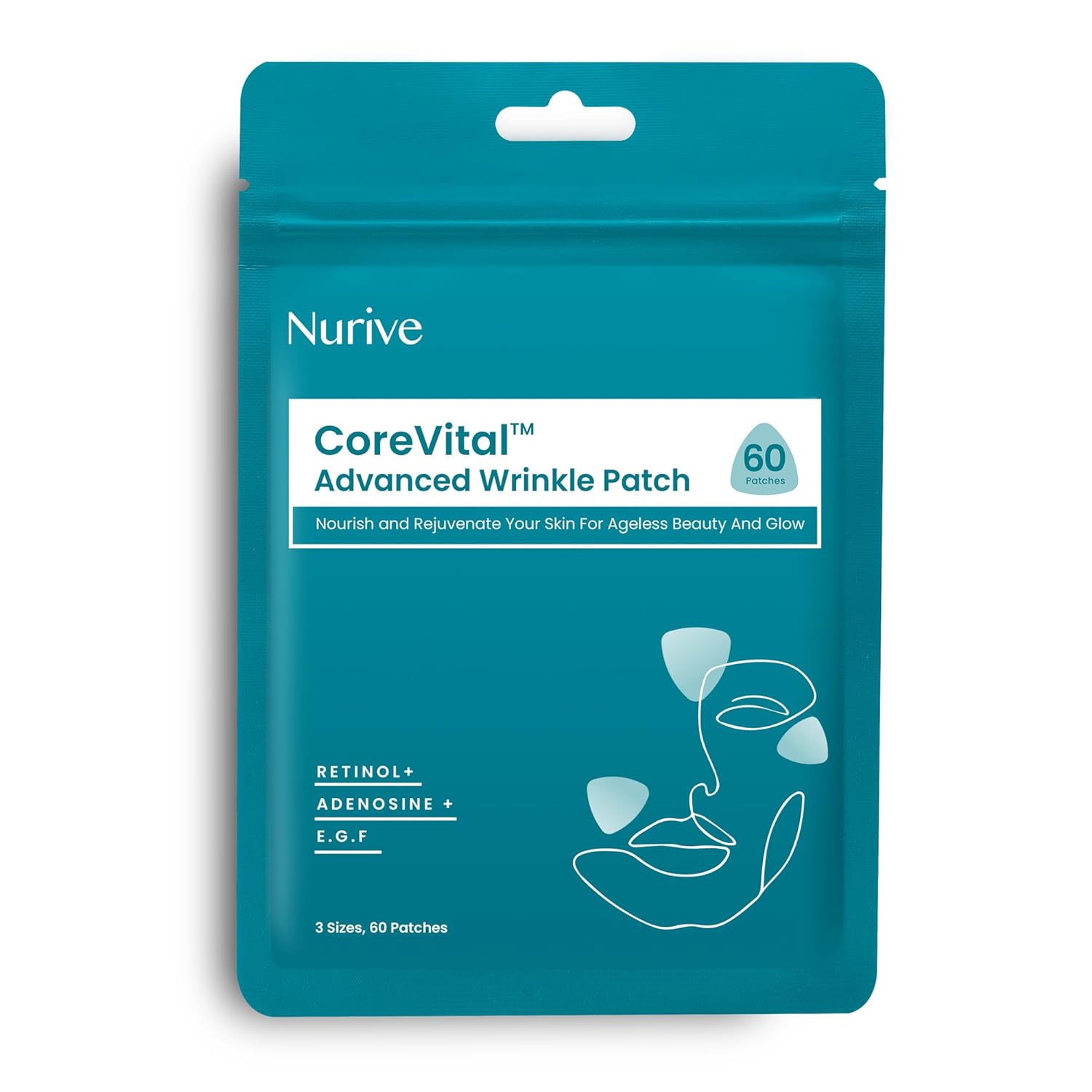 Advanced Wrinkle Patches | Forehead Wrinkle Patches | Facial Korean Skin Care Neck Wrinkle Patches | Collagen Face Wrinkle Tape Invisible Overnight | Retinol Face Tape Wrinkles Remover & Mask