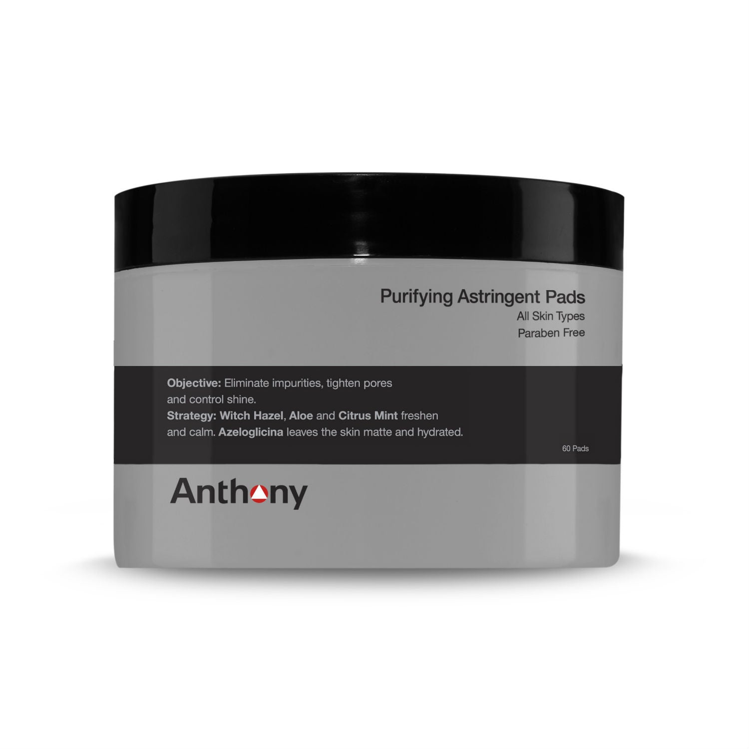 Anthony Logistics Purifying Astringent Pads (60 pads)