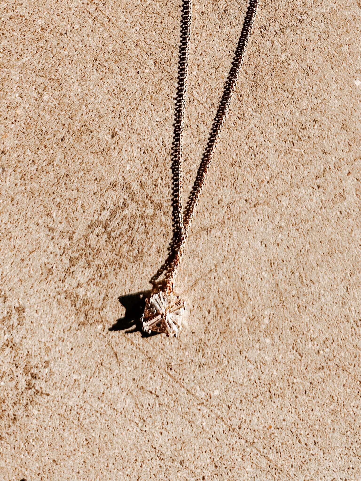 Addison Necklace-190 - ACCESSORIES - JEWELRY-MY GIRL-Silver-[option4]-[option5]-[option6]-Leather & Lace Boutique Shop